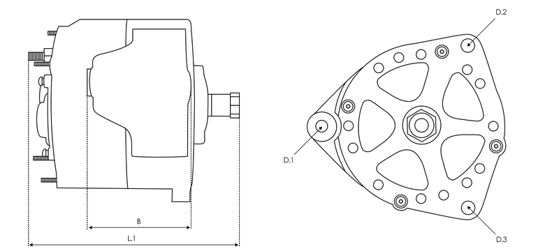 AS-PL A0073SR Generator — MAN, NEOPLAN