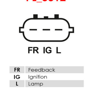 Denso A6072(DENSO) Generator — TOYOTA, VW