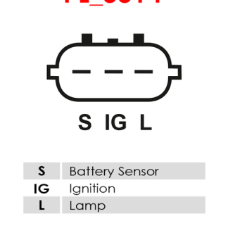 Denso A6083(DENSO) Generator — DAIHATSU