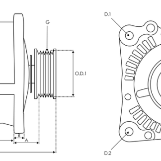 Nikko A9397(NIKKO) Generator — JOHN DEERE