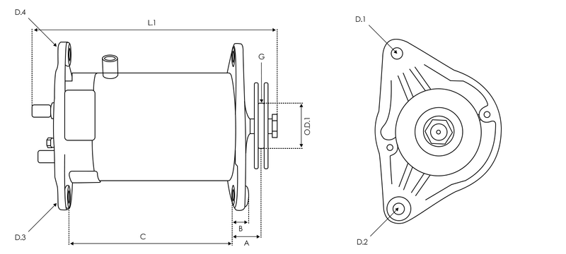 AS-PL S2165S Andra delar — YAMAHA